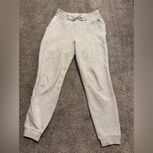 🍋 Lululemon Heather Grey Scuba Joggers
